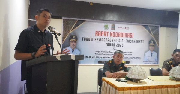 Cegah Isu SARA, Pemkab Pinrang Kuatkan Peran FKDM dalam Menjaga Harmoni Sosial