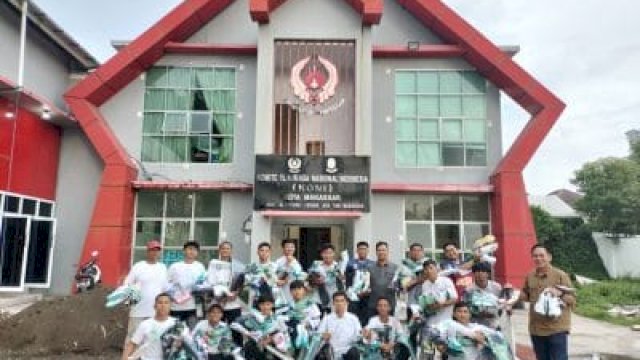 Pengurus KONI Kota Makassar resmi melepas atlet Hockey Kota Makassar.