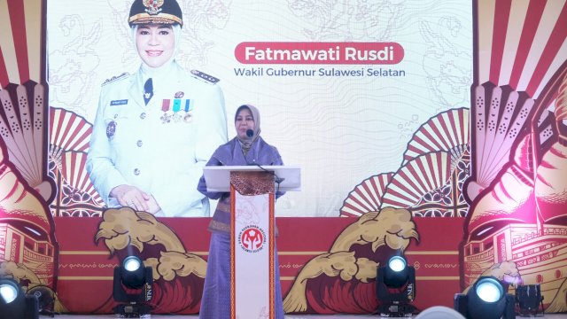 Wakil Gubernur Sulawesi Selatan, Fatmawati Rusdi, secara resmi menutup pameran "Expo Kreatif Andalan 2025".