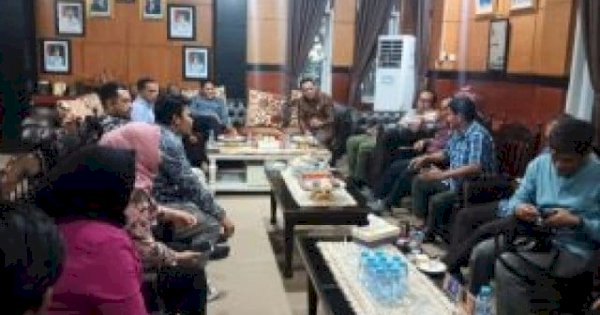 Ketua DPRD Luwu Utara Husain Terima Kunker DPRD Parigi Moutong, Bahas Penanganan Banjir