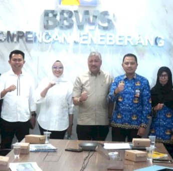 Pemkab Pinrang Koordinasi dengan BBWS Tangani Abrasi Irigasi dan Kerusakan Jalan di Patampanua