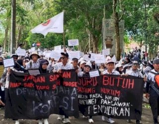 DPRD Luwu Utara Terima Aspirasi Ribuan Guru, Janji Kawal Kasus PTDH Dua ASN