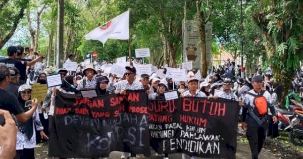 DPRD Luwu Utara Terima Aspirasi Ribuan Guru, Janji Kawal Kasus PTDH Dua ASN