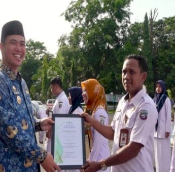 Bupati Pangkep Yusran Pimpin Upacara HKN ke-61, Tegaskan Komitmen Penguatan Layanan Kesehatan