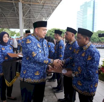 Munafri Lantik 6.936 PPPK Pemkot Makassar, Tegaskan Integritas dan Komitmen Pelayanan Publik