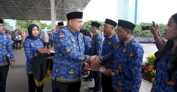 Munafri Lantik 6.936 PPPK Pemkot Makassar, Tegaskan Integritas dan Komitmen Pelayanan Publik