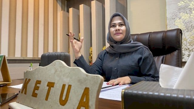 Ketua Komisi E DPRD Sulsel, Andi Tenri Indah.