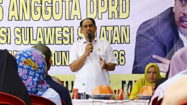 Anggota DPRD Sulsel, Mahmud.