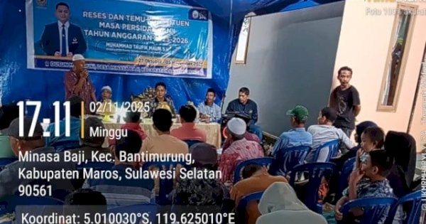 Reses di Bantimurung, Taufik Malik Disambut Antusias Warga: Dari Jalan hingga Perahu Jadi Aspirasi