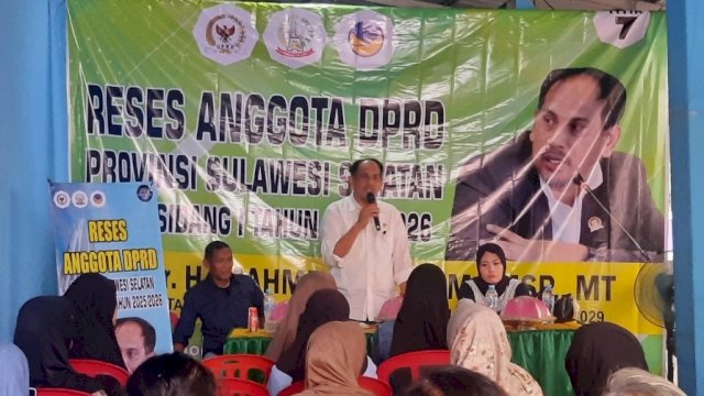 Anggota DPRD Provinsi Sulawesi Selatan dari Fraksi Partai NasDem, Mahmud La Kaiya.