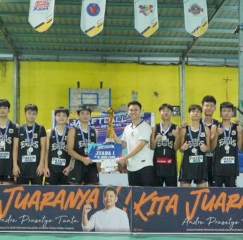 SMA Dian Harapan Sabet Juara 1 Basket Cup Dispora Sulsel 2025