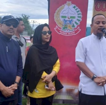 Hadiri Final Piala Gubernur Sulsel, Mahmud Apresiasi Perhatian Pemprov Terhadap Perkembangan Olahraga