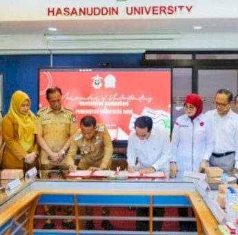 Bupati Andi Asman dan Rektor Unhas Sepakat Kembangkan SDM Bone Lewat Kampus Baru