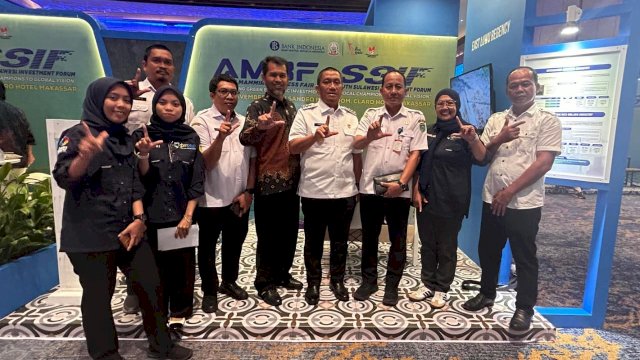 Bupati Luwu Timur, Irwan Bachri Syam menghadiri acara Angin Mammiri Business Fair dan South Sulawesi Investment Forum Tahun 2025.