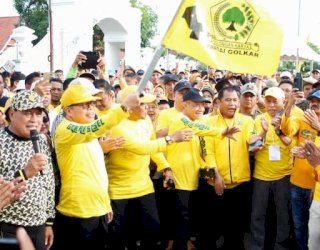 Puncak HUT ke-61 Golkar Sulsel Digelar di Bone, Tegaskan &ldquo;Suara Rakyat, Suara Golkar!&rdquo;
