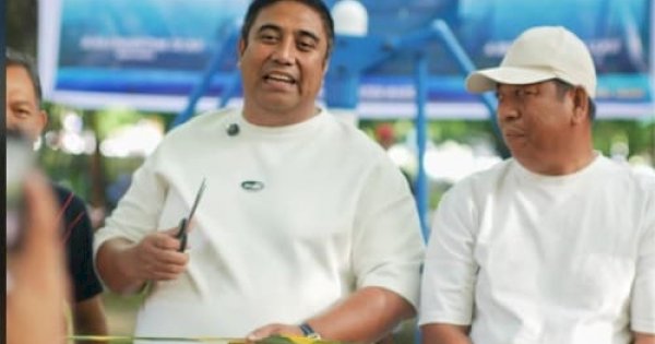 Bupati Maros Chaidir Syam Resmikan Fasilitas Body Gym di Taman Kota