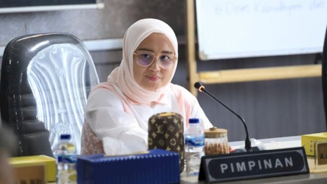 Ketua Komisi B DPRD Sulsel, Andi Azizah Irma Wahyudiyati.