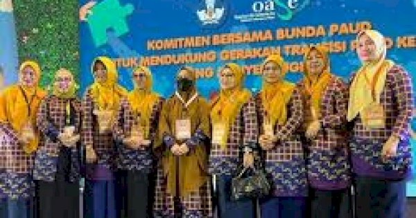 Bunda PAUD Pinrang Sri Widiati A. Irwan Teguhkan Komitmen Wujudkan PAUD Bermutu untuk Semua