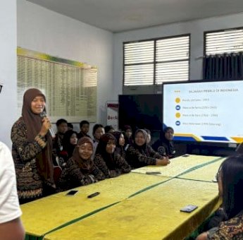 KPU Makassar Tanam Semangat Demokrasi di Sekolah