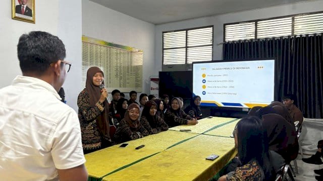KPU Makassar Tanam Semangat Demokrasi di Sekolah