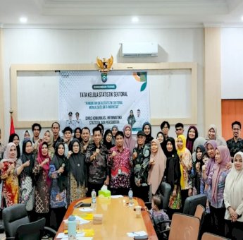 Pemkab Pangkep Gelar Bimtek Tata Kelola Statistik Sektoral, Dukung Satu Data Indonesia
