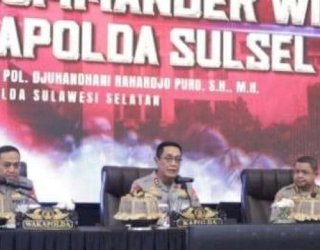 Kapolda Sulsel Tekankan Pelaksanaan Program Arah Kebijakan Presiden