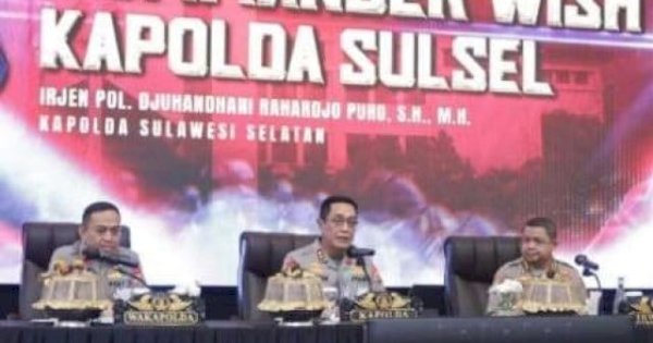 Kapolda Sulsel Tekankan Pelaksanaan Program Arah Kebijakan Presiden