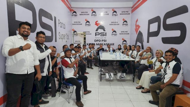 PSI Makassar Rampungkan DPD dan DPC, Buka Pendaftaran DPRt di Seluruh Kelurahan
