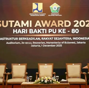 Diganjar Sutami Award, Pinrang Diakui sebagai Daerah dengan Pengelolaan SDA Terbaik
