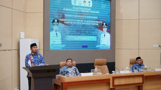KPK Apresiasi Sinergi Pengawasan Pemerintah Kota Parepare