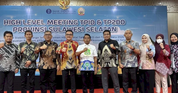 Bupati Sidrap Tampil Paparkan Upaya Konkret Pengendalian Inflasi pada HLM TPID Sulsel