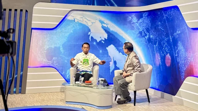 Bupati Sidenreng Rappang (Sidrap), H. Syaharuddin Alrif, menjadi narasumber Program Dialog Paraikatte.