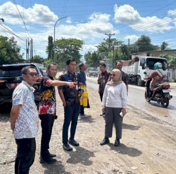 Ruas Sungguminasa-Malino yang salah satunya terletak di Pakatto Masuk Bagian dari Multiyears Contract