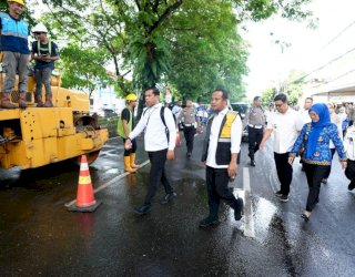 Gubernur Sulsel Resmi Groundbreaking Preservasi Jalan Paket 1 MYC Senilai Rp430 Miliar