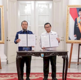 Gubernur Sulsel Bertemu Pramono Anung, Bahas Investasi Pangan dan Penguatan BUMD