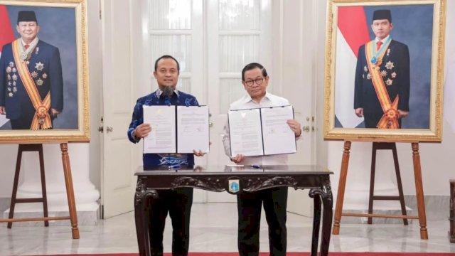 Gubernur Sulsel Bertemu Pramono Anung, Bahas Investasi Pangan dan Penguatan BUMD