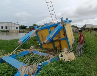 Menara Pamsimas Ambruk, Pemkab Maros Cari Solusi Pemulihan Air Bersih