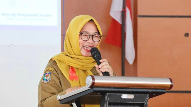 Wabup Puspawati Ajak Hidup Sehat, Tekankan HIV/AIDS Bukan Aib yang Harus Distigmakan