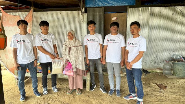 PSI Sulsel Kembali Gelar Jumat Berkah, Hadir di Desa Talawe Sidrap