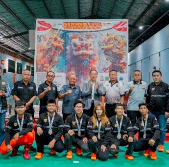 Barongsai Makassar Sabet Juara Umum BK Porprov 2025, Mantapkan Langkah ke Porprov 2026
