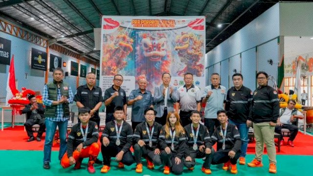Barongsai Makassar Sabet Juara Umum BK Porprov 2025, Mantapkan Langkah ke Porprov 2026
