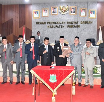 DPRD-Pemkab Pinrang Sepakati APBD 2026, Bupati Irwan Minta Program Lebih Tepat Sasaran