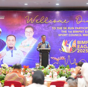 Chairman BIMPNT-EAGA Tegaskan Kerja Sama Meluas: Olahraga, Pariwisata, dan Maritim Jadi Fokus di Makassar