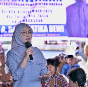 Ketua DPRD Sulsel Rachmatika Dewi Tegaskan Program APBD Harus Beri Manfaat Nyata untuk Warga Tallo