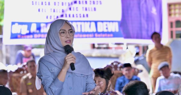 Ketua DPRD Sulsel Rachmatika Dewi Tegaskan Program APBD Harus Beri Manfaat Nyata untuk Warga Tallo