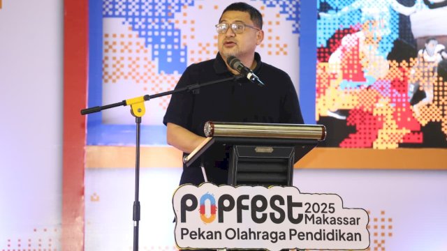 Munafri Buka POP FEST 2025, Dorong Pembinaan Atlet Usia Dini dan Olahraga Tradisional