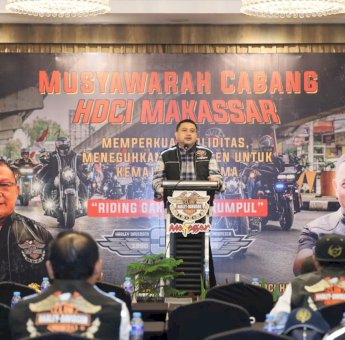 Pembukaan Muscab HDCI Makassar, Munafri Dorong Keputusan Strategis dan Berdampak Masyarakat