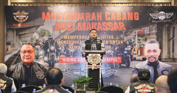 Pembukaan Muscab HDCI Makassar, Munafri Dorong Keputusan Strategis dan Berdampak Masyarakat