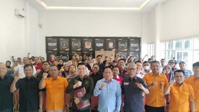 Bimtek Penyusunan Laporan Kegiatan Cabang Olahraga dan Laporan Pertanggungjawaban Penggunaan Dana Hibah KONI Kota Makassar Tahun Anggaran 2025.