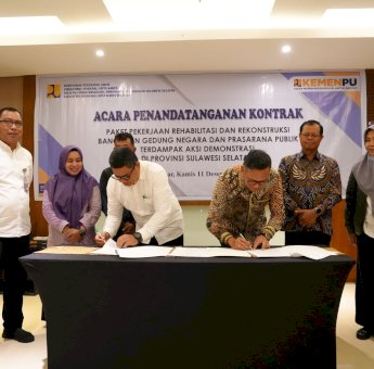 Tahap Awal Rekonstruksi Gedung DPRD Sulsel Dimulai, Target Rampung Juni 2026